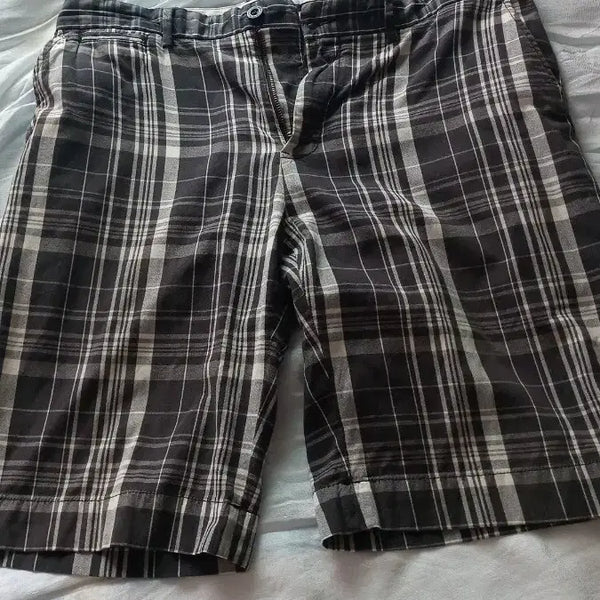 [BUNJANG] Ralph Lauren Check Cotton Shorts / 랄프로렌 체크 면반바지