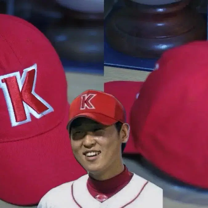 [BUNJANG] Kia Tigers K-Logo Classic Cap (2004-2006) / 기아타이거즈 모자 K로고 클래식 (04~06)