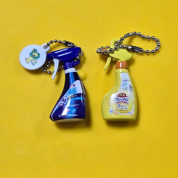 [BUNJANG] Bathroom Cleaner Gacha Keyring Bundle Set / 일본  욕실 세정제  가챠 키링  일괄