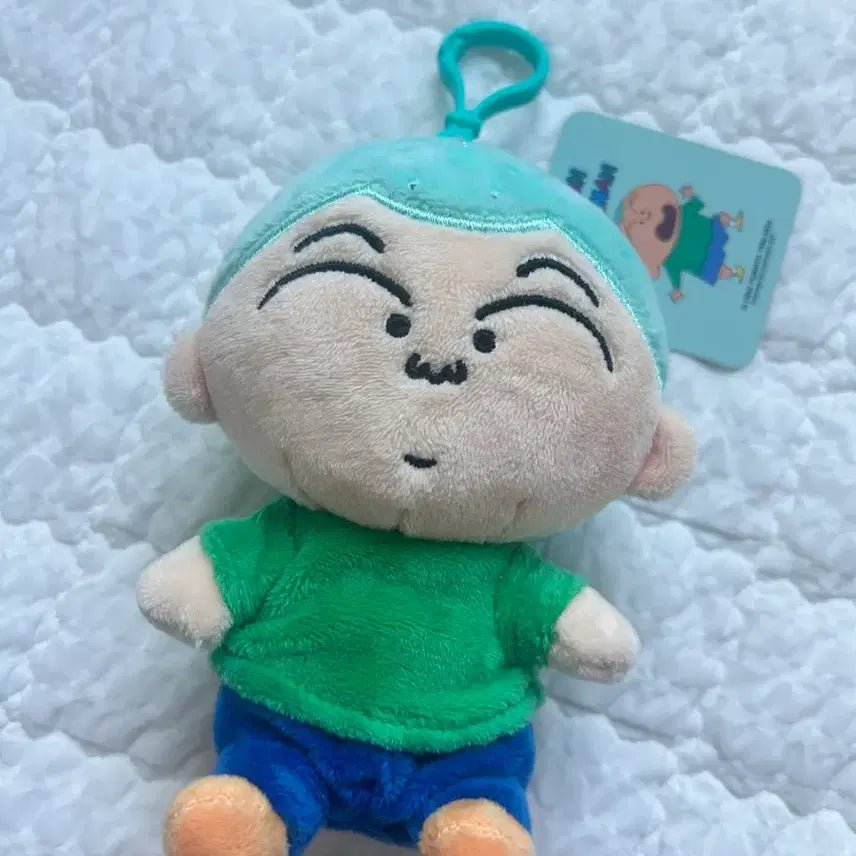 [BUNJANG] Crayon Shin-chan Bo-songi Plush Keychain / 짱구는 못말려 훈이 인형키링