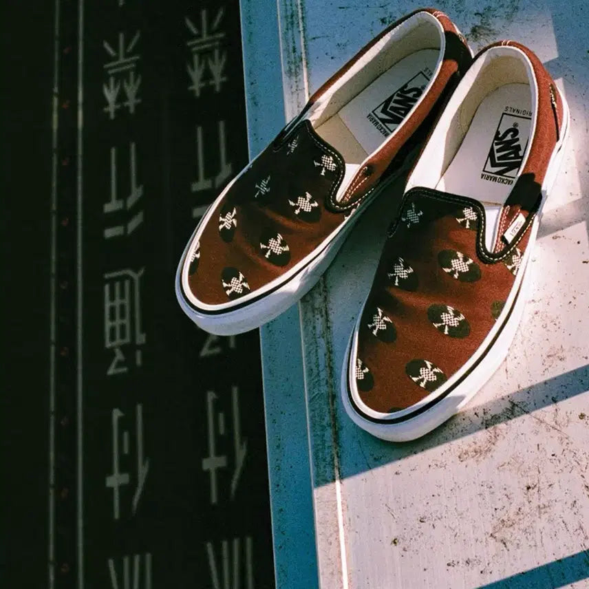 [BUNJANG] Vans Vault x Wacko Maria Slip-On Brown / 반스 볼트 와코마리아 슬립온 브라운 270