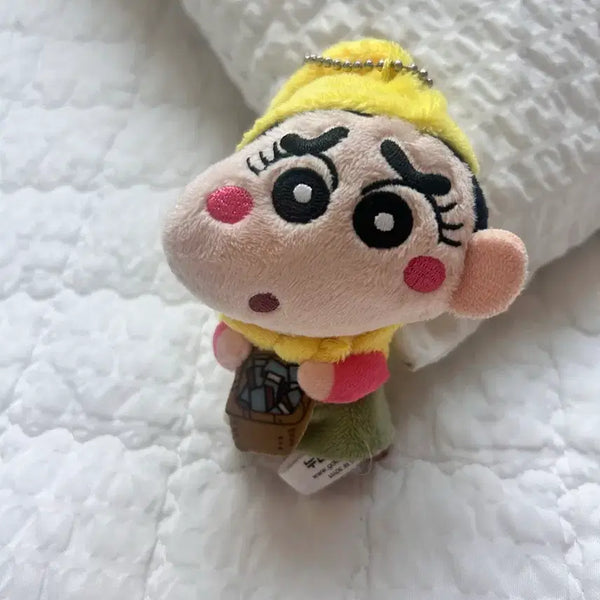 [BUNJANG] Crayon Shin-chan Movie Version Plush Keychain / 짱구는못말려 극장판 인형키링