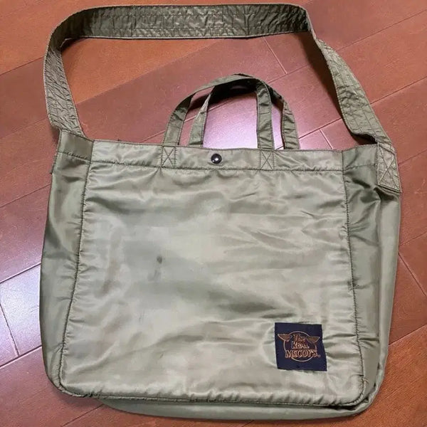 [BUNJANG] Real McCoy Nylon Shoulder Bag / 리얼맥코이 나일론 숄더백