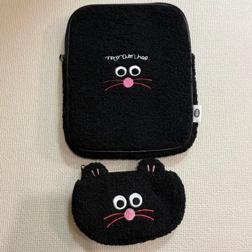 [BUNJANG] Monami Cat Pouch Set / 모남희 파우치