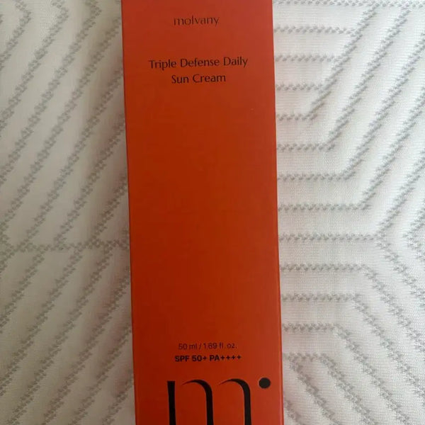 [BUNJANG] Molvani Triple Defense Daily Sun Cream SPF50+ / 몰바니 트리플 디펜스 데일리 선크림 SPF50+