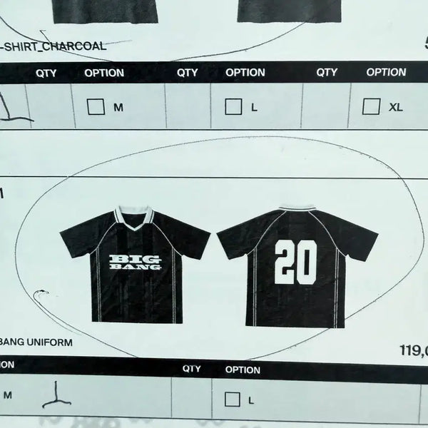 [BUNJANG] Bigbang Uniform M/L / Bigbang UNIFROM sz m
