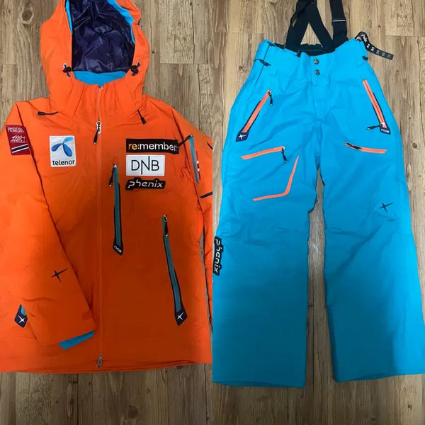 [BUNJANG] Phenix Norway Team Ski Suit Set Jacket Pants XS / 피닉스 스키복 세트 ss 노르웨이 팀복 160 자켓 바지 보드복 스키 보드 150 데상트 골드윈 스파이더 카브 xs 온요네