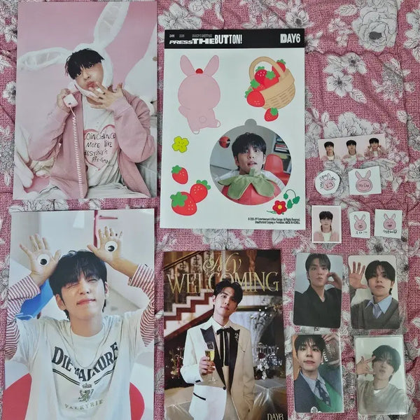 [BUNJANG] DAY6 Young K Poster & Photocard Set / 데이식스 원필