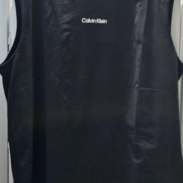 [BUNJANG] Calvin Klein Sleeveless T-Shirt Black / 캘빈클라인 민소매 티셔츠 블랙 새상품입니다