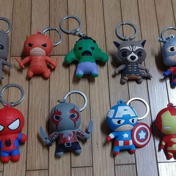 [BUNJANG] Marvel Avengers Character Keychain / 마블 어벤져스 캐릭터 키링