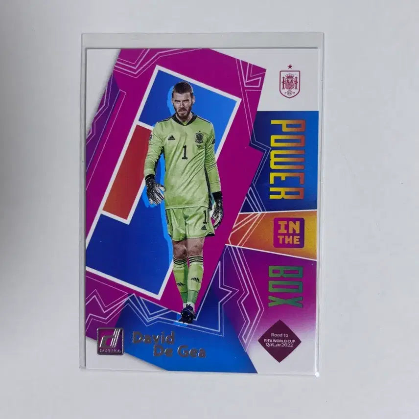 [BUNJANG] David de Gea Spain Goalkeeper Soccer Card / 스페인 다비드 데 헤아 축구 카드