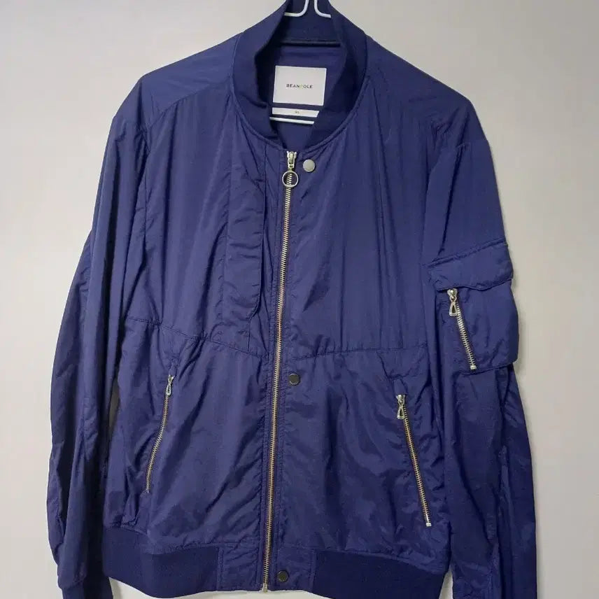 [BUNJANG] Beanpole Spring/Fall/Summer Blouson Jumper / 빈폴 봄.가을 여름 블루종 점퍼 (사방스판.여100.남95)