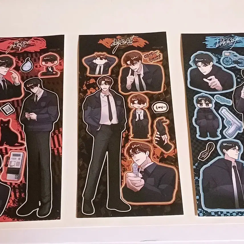 [BUNJANG] Hyeonmu 1 Team Sticker Set / 괴출 비공굿 현무1팀 스티커세트