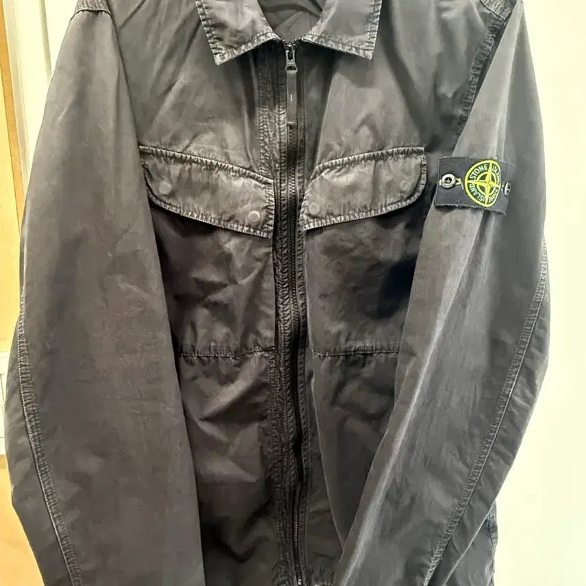 [BUNJANG] Stone Island 22FW Overshirt Black L / 스톤아일랜드 오버셔츠 22fw 블랙 L사이즈 팝니다