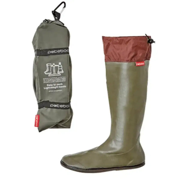 [BUNJANG] POKEBOO Rain Boots Khaki Size S / POKEBOO포케부 레인부츠 카키 S 새상품
