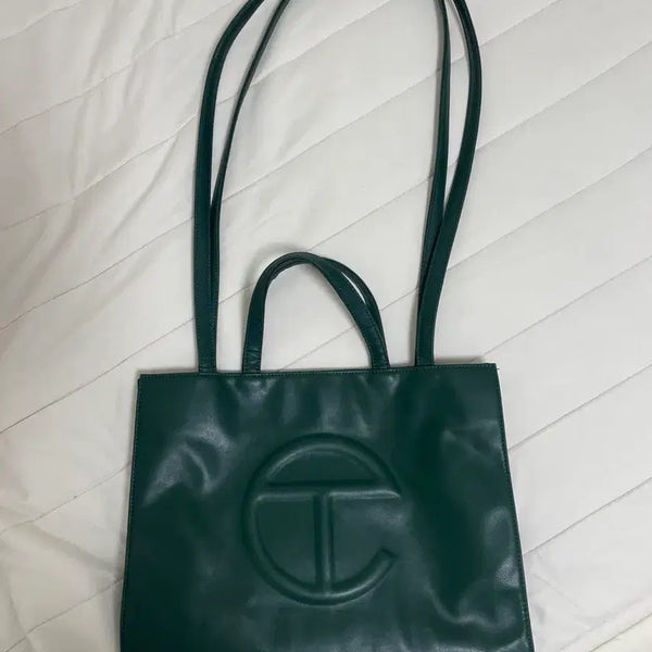 [BUNJANG] Telfar Shopper Bag Medium Green / 텔파 쇼퍼백 미디움 그린