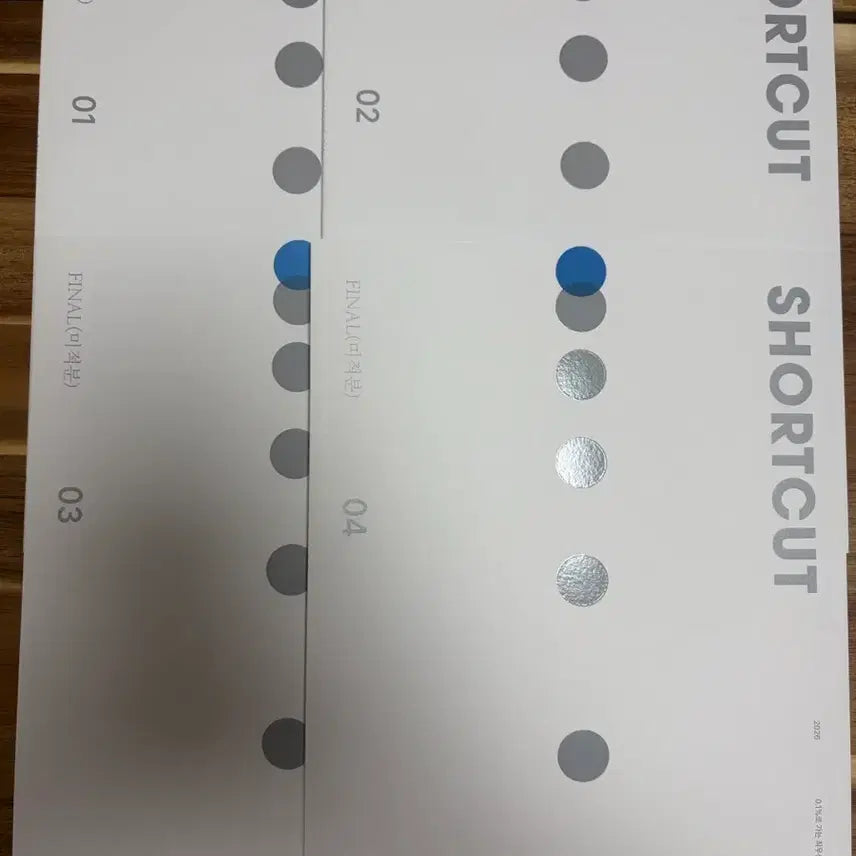 [BUNJANG] 2026 Sidae Injae Math Final Shortcut Calculus Bundle Set Volumes 1-4 / 2026 시대인재 수학 파이널 숏컷 미적분 shortcut 1-4권 일괄