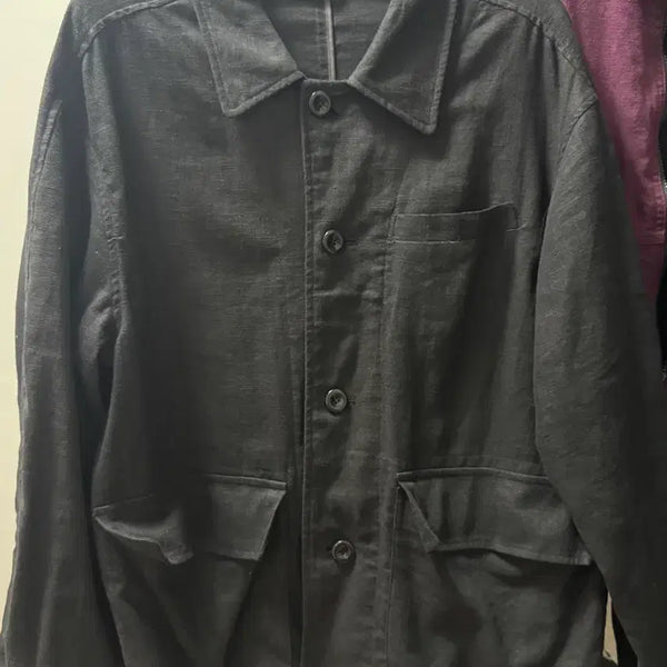 [BUNJANG] Firstfloor Linen Odd Jacket / 퍼스트플로어 린넨오드 자켓