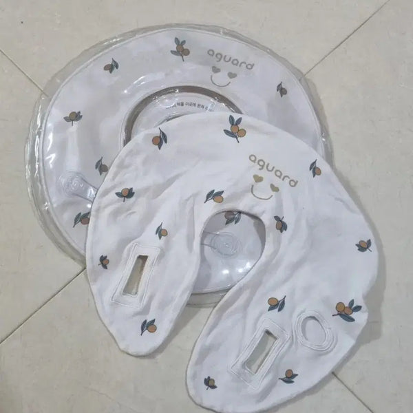 [BUNJANG] AGUARD Baby Neck Float + Organic Cover Set / 아가드 돗투돗 아기 목튜브+오가닉 커버