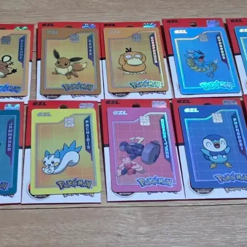 [BUNJANG] Pokemon Izle Card Transportation Card Bundle / 포켓몬 이즐카드 교통카드 일괄판매