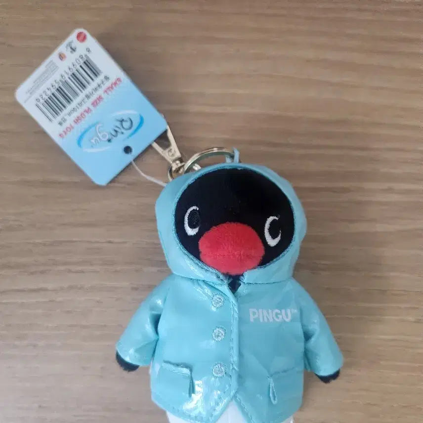 [BUNJANG] Penguin "Ubi" Plush Keychain / (새제품) 우비 핑구인형 키링