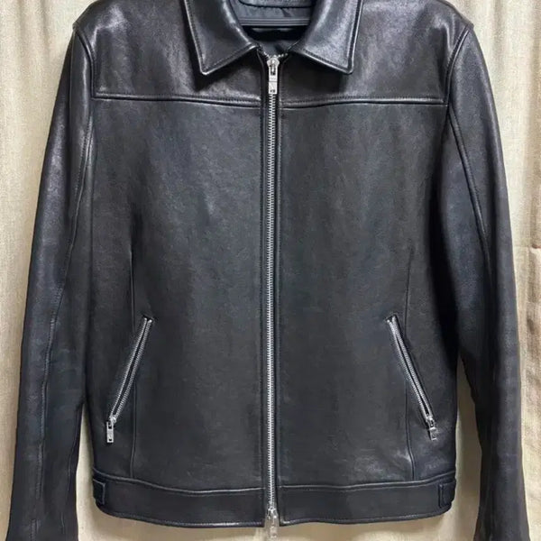 [BUNJANG] Noir Larmes Single Rider Leather Jacket / 느와르라르메스 싱글라이더