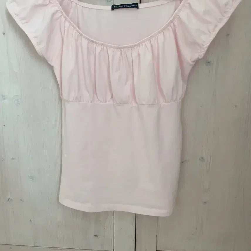 [BUNJANG] Brandy Melville Casey Top Baby Pink / 브랜디멜빌 케이시 탑 베이비핑크