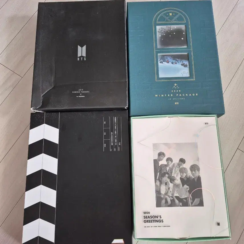 [BUNJANG] BTS 2019 Summer Package & 2020 Winter Package & Season's Greetings Bundle Set / BTS 시즌 그리팅 윈터 패키지 서머 패키지 4종 일괄 배송비포함