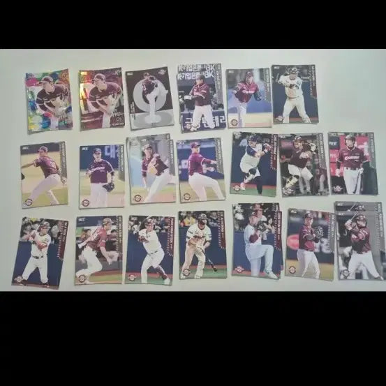 [BUNJANG] Kiwoom Heroes Baseball Cards Bundle Set / kbo 야구카드 키움 페러렐 홀로 포함 일괄판매