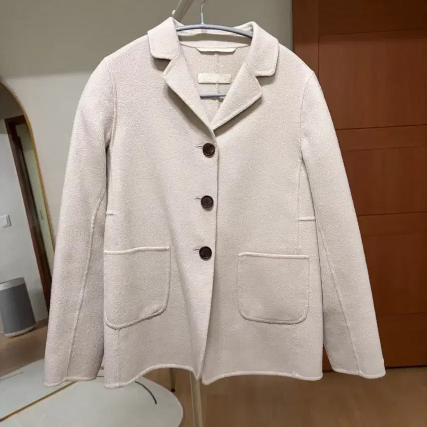 [BUNJANG] S Max Mara Cuchito a Mano Single Jacket Virgin Wool Angora / S막스마라 쿠치토아마노 자켓
