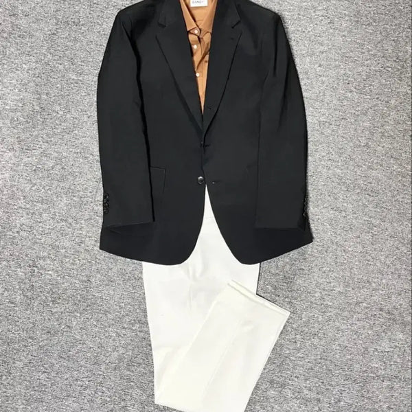 [BUNJANG] Custom Tailored White Slacks / 남자 맞춤정장 화이트 슬랙스