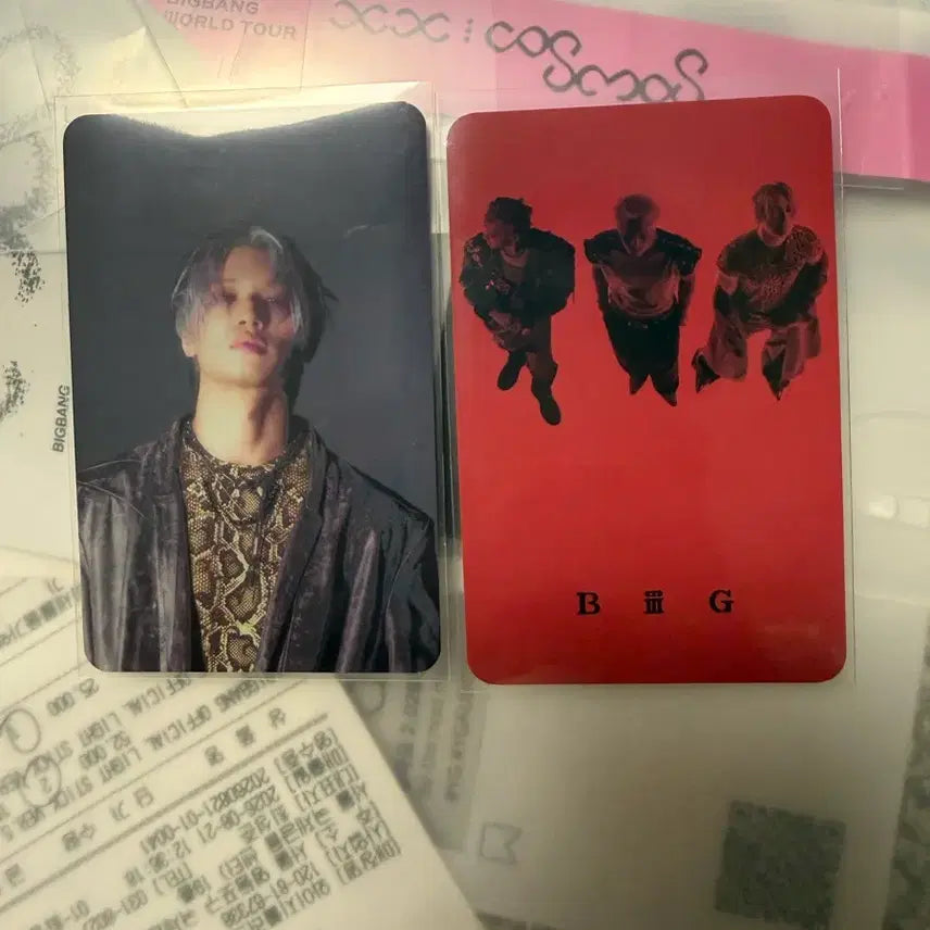 [BUNJANG] BIGBANG Daesung & Group Photocard Set (2 pcs) / 빅뱅 포토카드 대성,단체  2장
