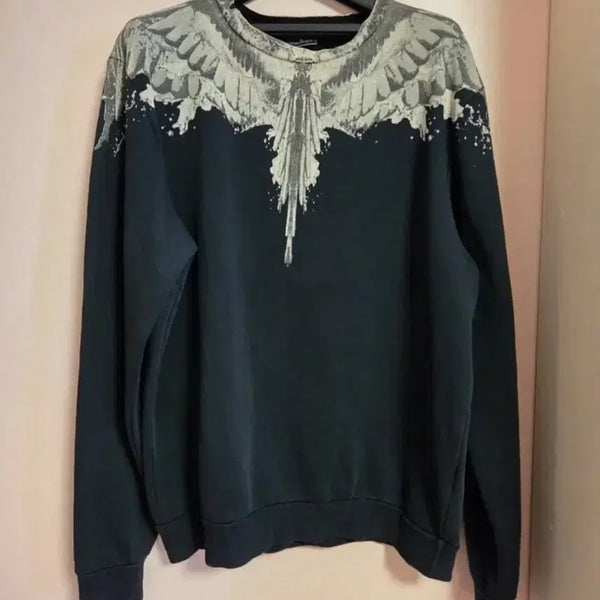 [BUNJANG] Marcelo Burlon Swoosh Sweatshirt / 마르셀로불론 스우시 맨투맨