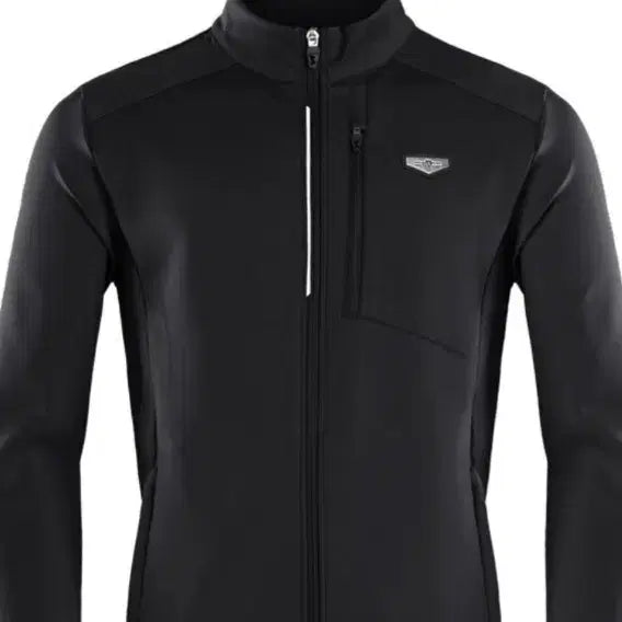 [BUNJANG] Montpic Men's Jersey Zip-Up Black / [새상품/무료배송] 몽피크 남성 저지집업 24101 블랙 전사이즈