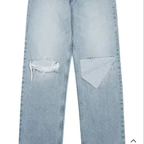 [BUNJANG] Jucaspace Distressed Denim Pants / 주카스페이스 디스트로이드 데님 팬츠
