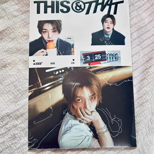 [BUNJANG] Stray Kids I.N This&That & Version Individual Album (Sealed) / 미개봉 앨범 스키즈 아이엔 I.N 디스앤댓 this&that &버전 개인 앨범 skz 스트레이키즈