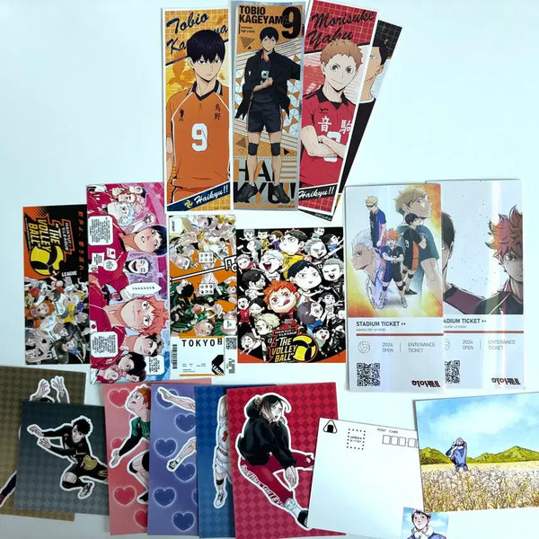[BUNJANG] Haikyu!! Postcard Ticket Bundle Set / 하이큐 엽서 티켓 등 일괄