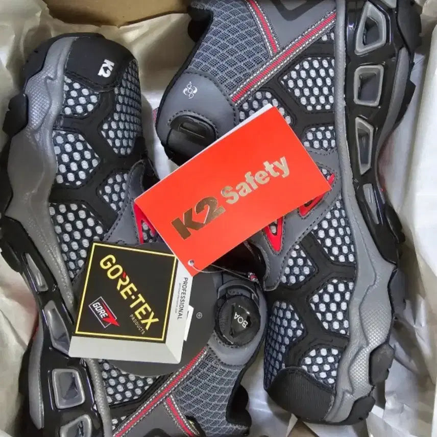 [BUNJANG] K2 K2-60 Gore-Tex Safety Boots (270) / k2-60 안전화 고어텍스 270 최상급 박스새제품 k2안전화