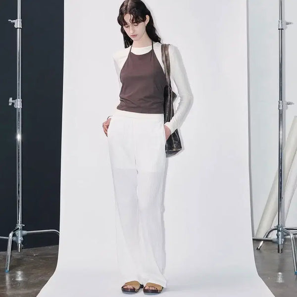 [BUNJANG] Grove White Long Skirt / 그로브 화이트 롱 스커트