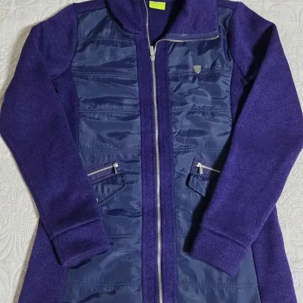 [BUNJANG] PALMSPRINGS Purple Quilting Jacket Size 95 / PALMSPRINGS 보라색 퀼팅 자켓 95
