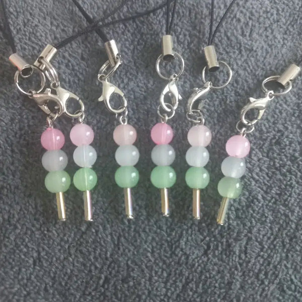 [BUNJANG] Dango Beads Keychain / 동글동글 당고 비즈 키링