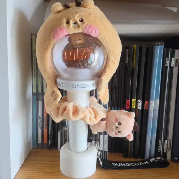 [BUNJANG] RIIZE Eunseok Woorakbam Lightstick Full Set / 라이즈 우락밤 성찬 응원봉 풀세트 (케이프 스크런치 히퍼 응원봉링)