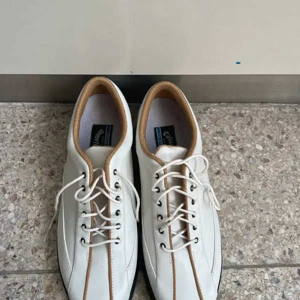 [BUNJANG] Callaway Golf Shoes White 245 / 캘러웨이 골프화 흰색 245