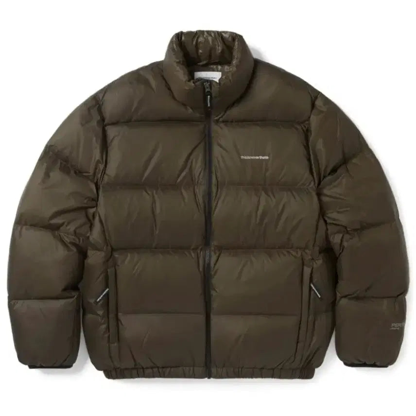 [BUNJANG] Thisisneverthat Pertex® T Down Jacket Brown XS / 디네댓 패딩 브라운 xs