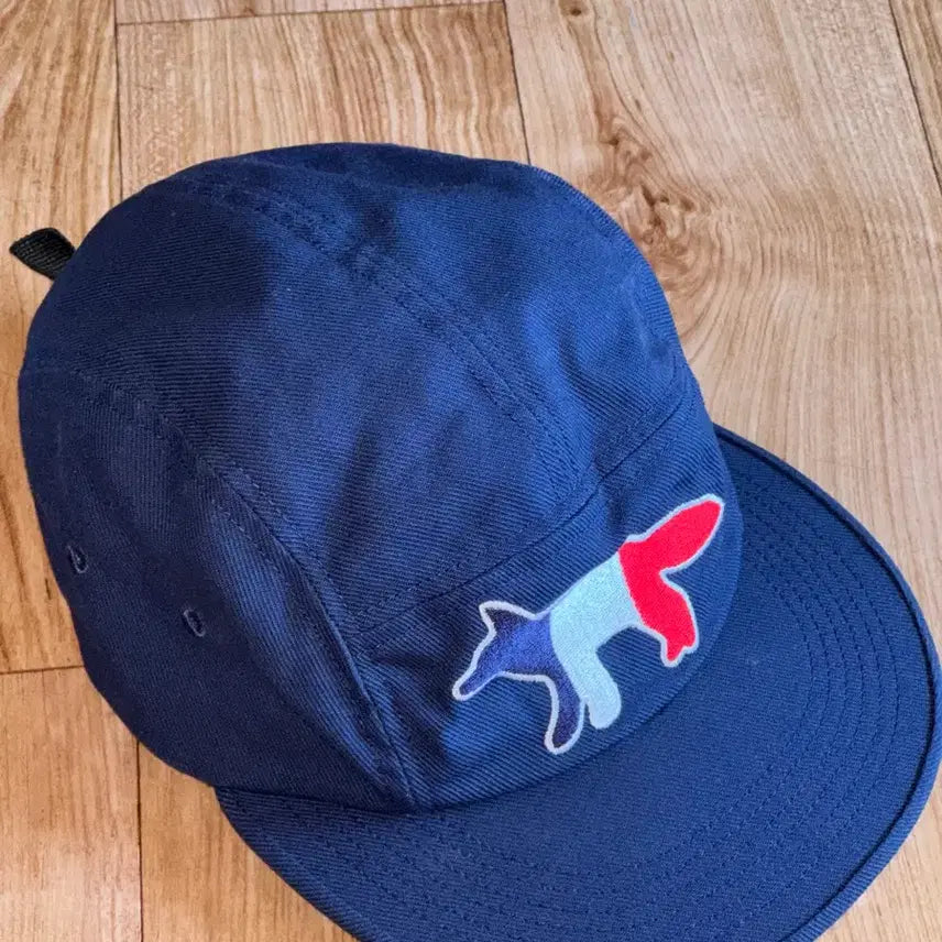 [BUNJANG] Maison Kitsuné Navy Blue Canvas Cap / 메종키츠네 네이비 블루 캠퍼 모자 52 Maison Kitsune