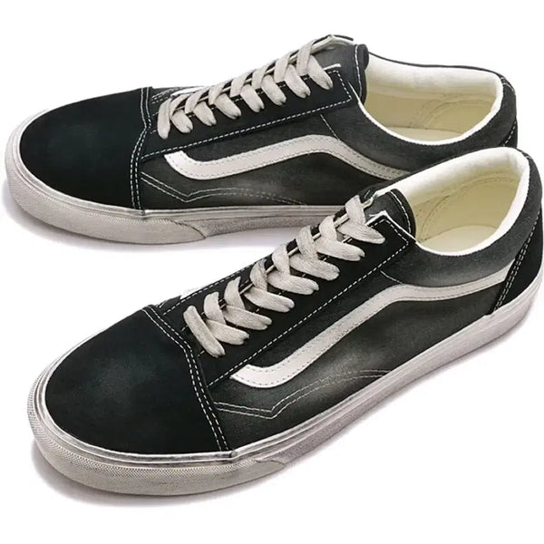 [BUNJANG] Vans Old Skool Wave Washed Black Sneakers / 반스 올드스쿨 웨이브 워시드 빈티지 워싱 블랙 280