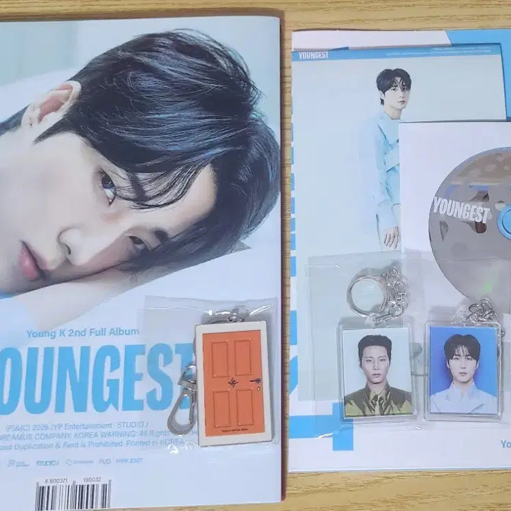 [BUNJANG] Day6 Young K Bundle Set Concert Keyring, Album / 일괄) 데이식스 영케이 공방키링,앨범
