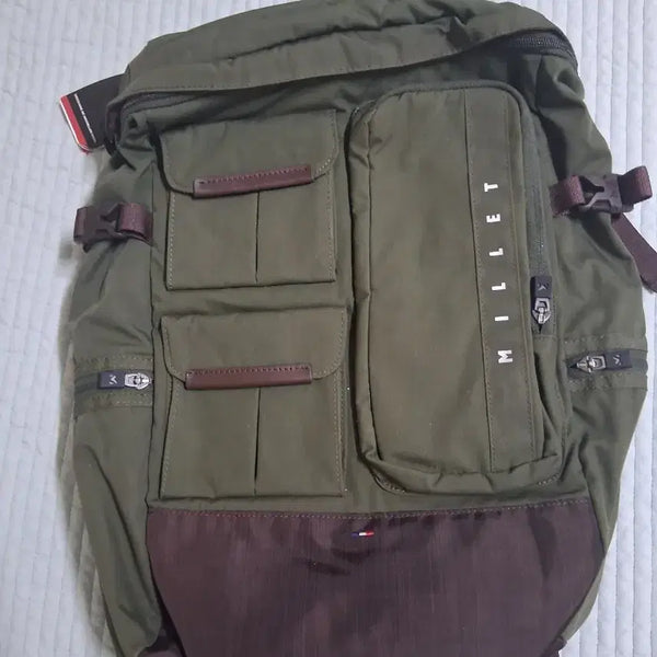 [BUNJANG] Millet Backpack Khaki / 밀레 백팩 카키색