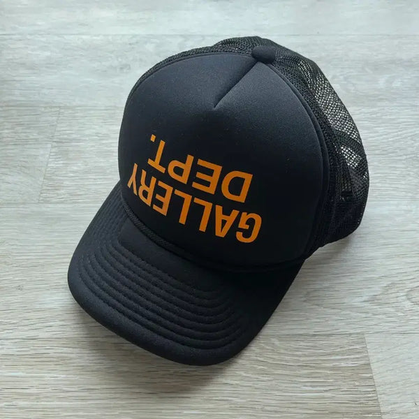 [BUNJANG] Gallery Dept. Trucker Cap Black / 갤러리 디파트먼트 트러커 캡 블랙