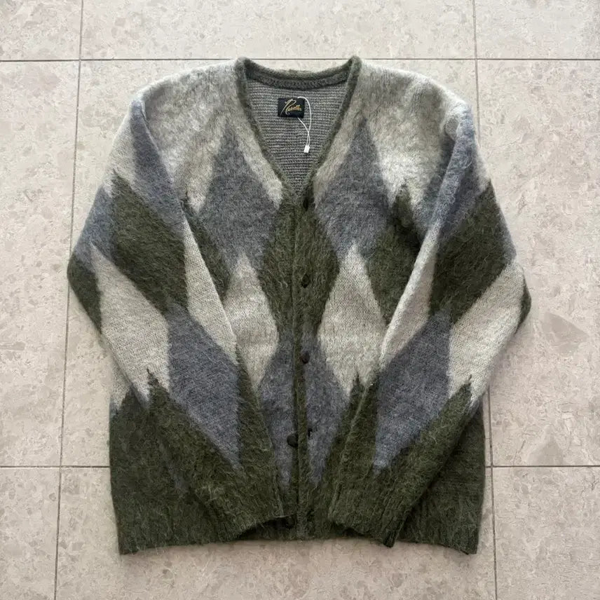 [BUNJANG] Needles Mohair Cardigan M / 니들즈 모헤어 가디건 m